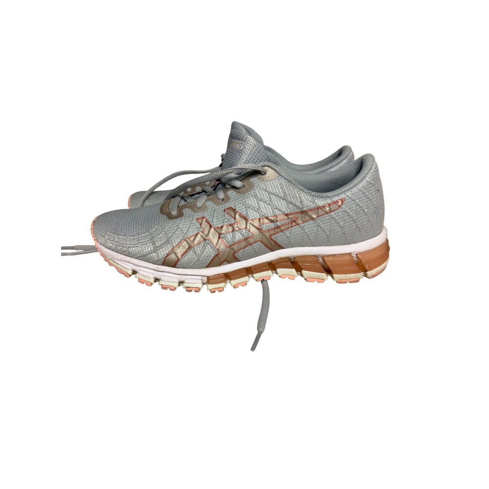 Asics Gel-Quantum 180 4 Womens Running Shoes‎ Silver Rose Gold 1022A213 Size 7.5